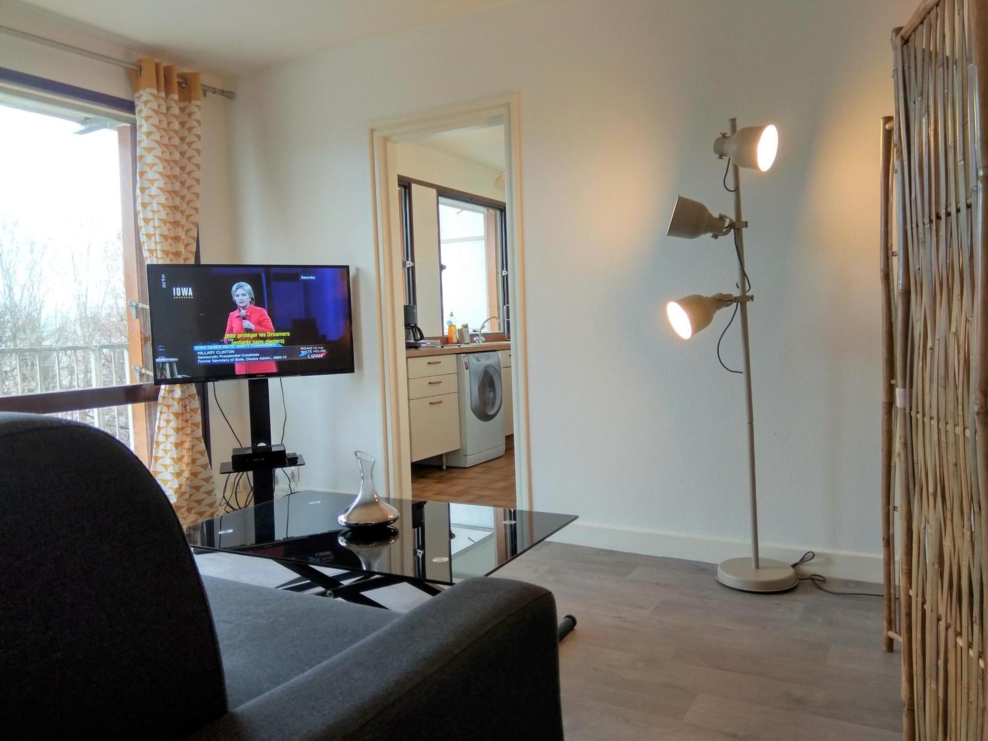 Budget Apart With Balcony And Great View سان دوني المظهر الخارجي الصورة