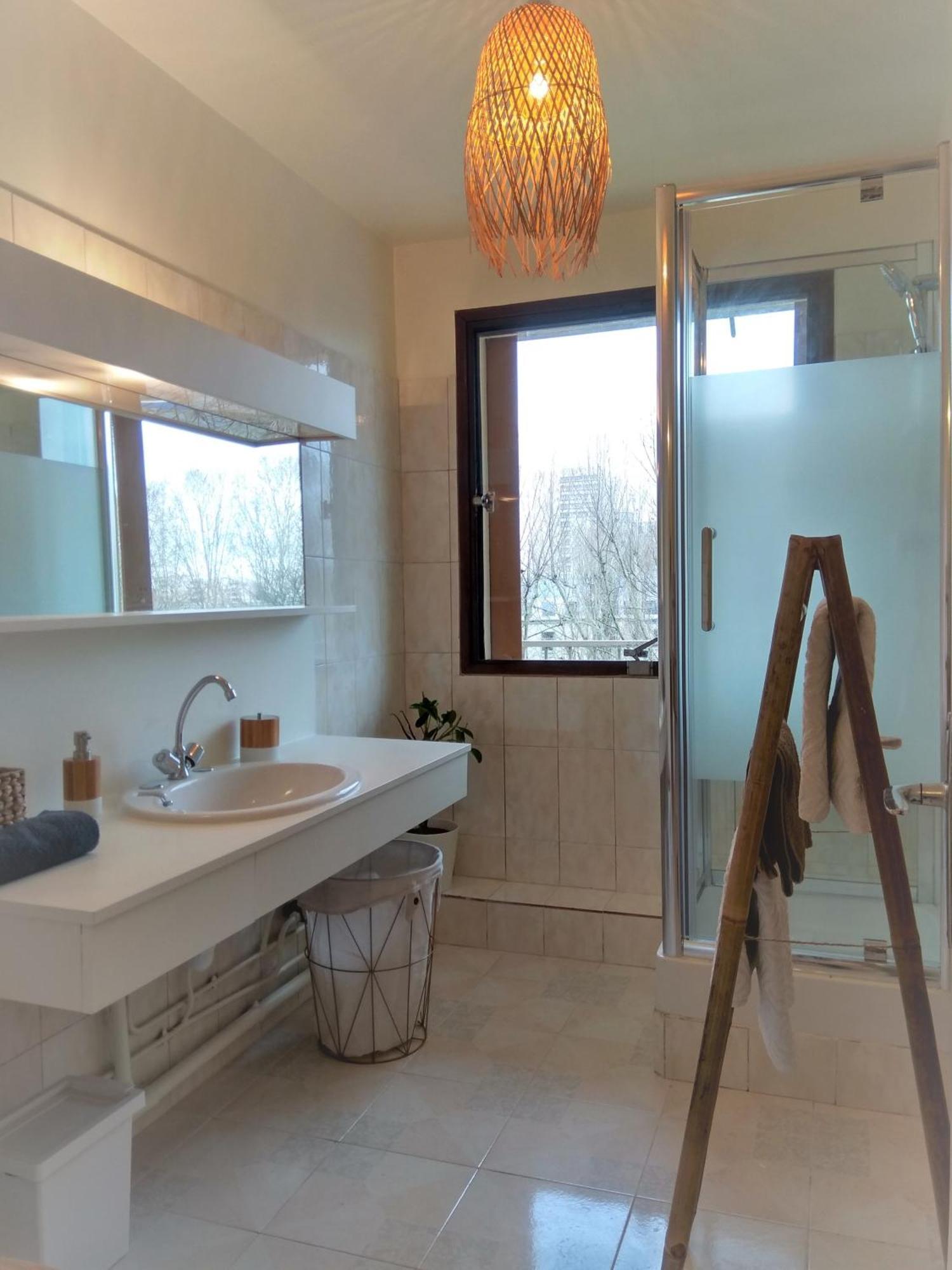 Budget Apart With Balcony And Great View سان دوني المظهر الخارجي الصورة